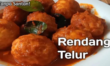 Cara Membuat Rendang Telur Murah Dengan Rasa Istimewa