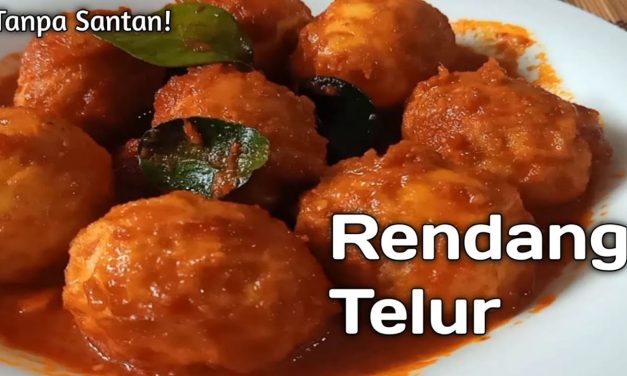 Cara Membuat Rendang Telur Murah Dengan Rasa Istimewa