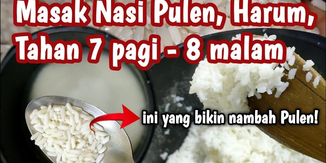 Nasi Pulen Setiap Saat: Ini Cara Mencuci Beras Yang Benar