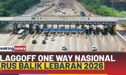 Siang Ini One Way Nasional Arus Balik Lebaran 2026 Berlaku
