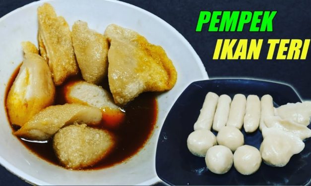 Resep Pempek Ikan Teri Praktis, Hasilnya Kenyal Dan Bikin Nagih