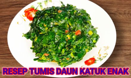Tumis Daun Katuk Sederhana Tanpa MSG Alami Dan Tetap Nikmat