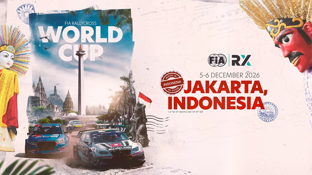 Sejarah Baru, Indonesia Dipilih Gelar FIA Rallycross World Cup