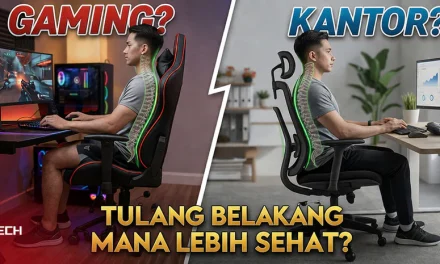 Kursi Gaming Ergonomis: Solusi Nyeri Punggung Dan Pegal