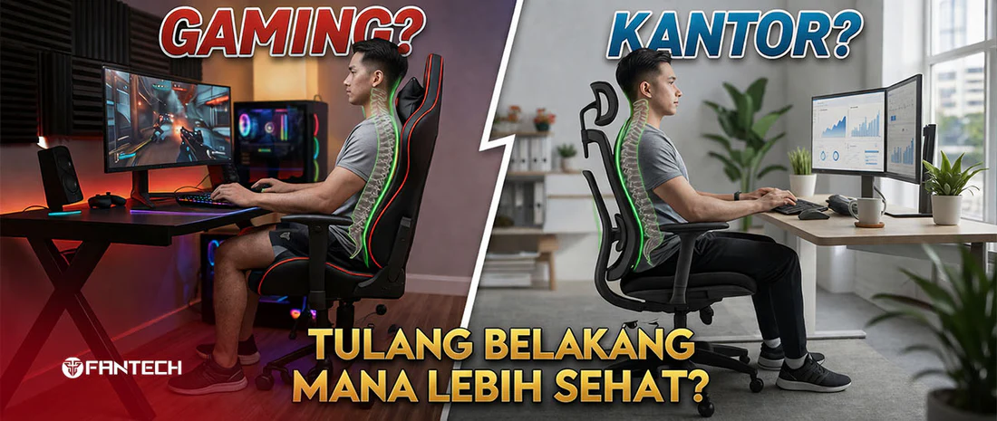 Kursi Gaming Ergonomis
