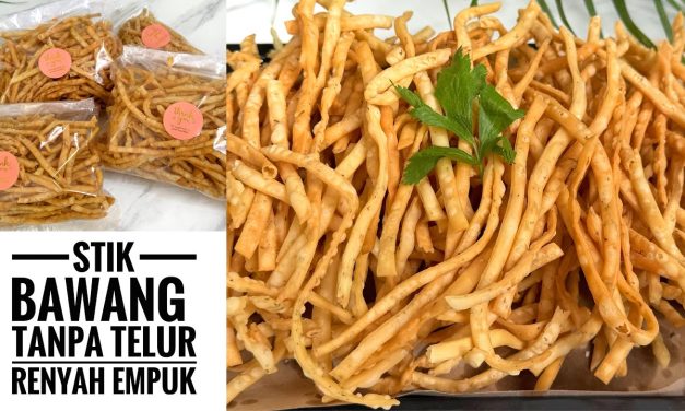 Rahasia Stik Bawang Renyah, Tidak Berminyak Dan Lezat