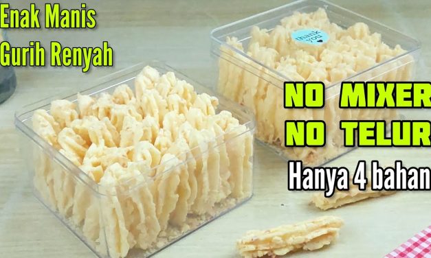 Lumer Sekali Gigit 4 Resep Kue Kering Tanpa Terigu Ternyata Enak