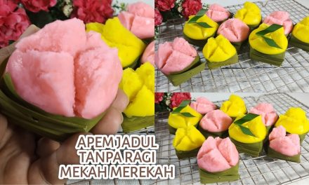 Kue Apem Tanpa Ragi 1 Gelas Tepung Beras, Rahasia Tetap Fluffy