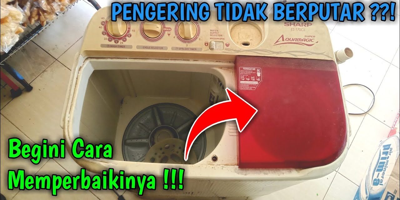 Pengering Mesin Cuci Rewel? Ini Berberapa Trik Memperbaikinya!