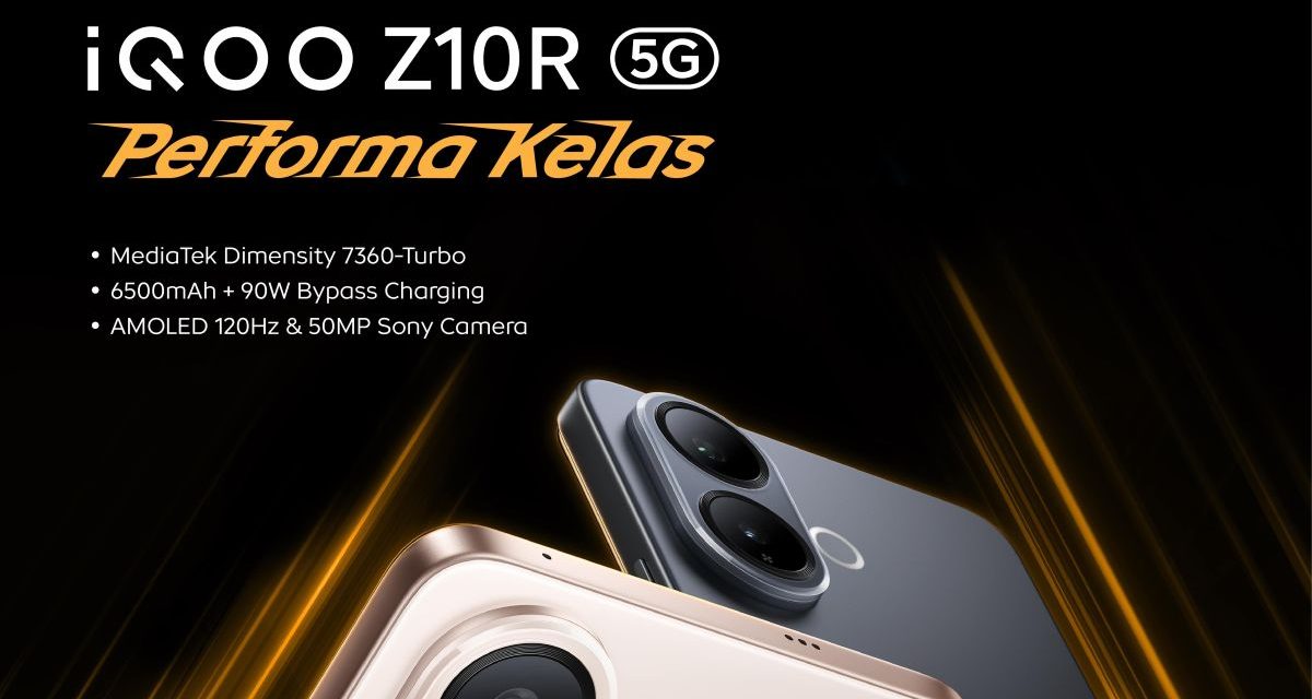 Smartphone Iqoo Z10R 5G Hadir Dengan Performa Kencang