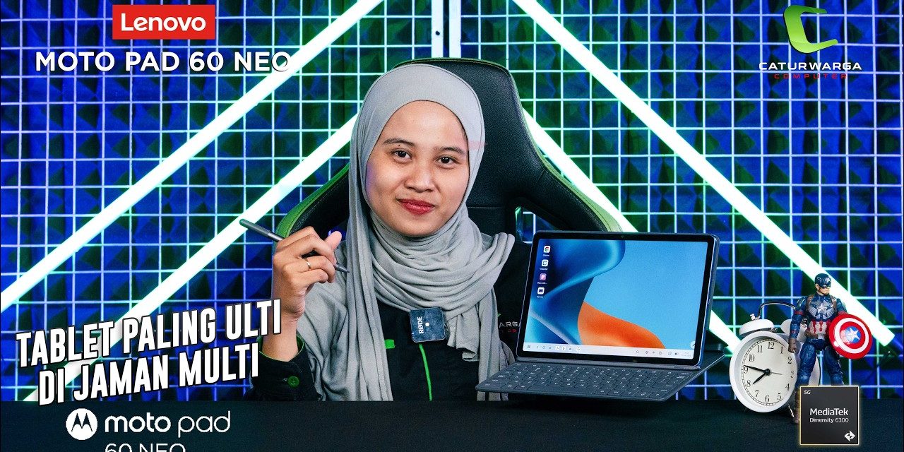 MotoPad 60 Neo: Inovasi Baru Dari Lenovo Yang Penuh Kejutan